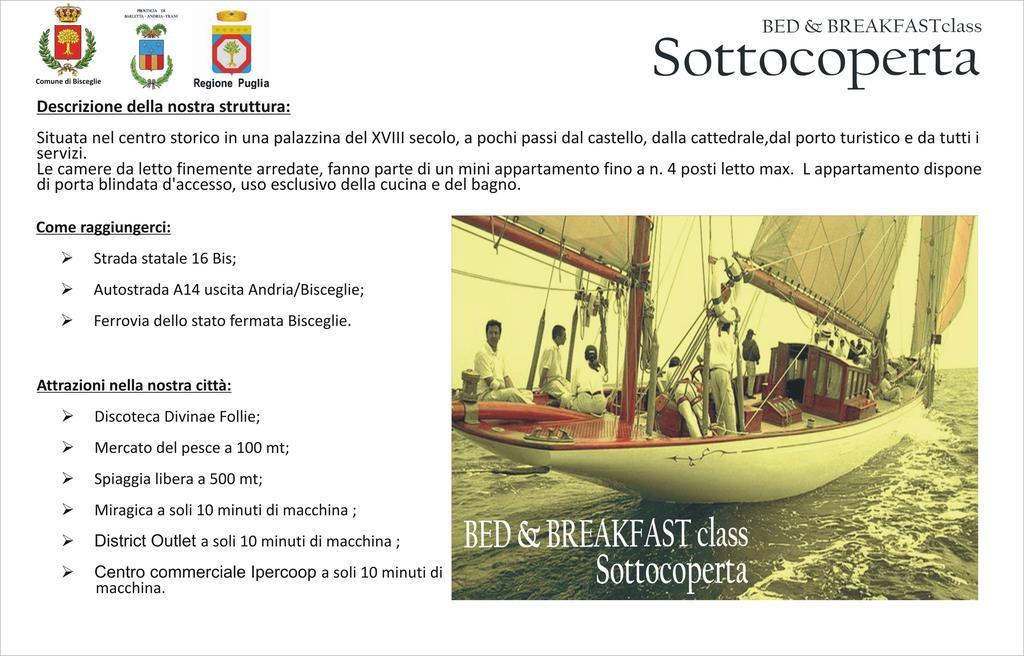 B&B Sottocoperta Bisceglie Ngoại thất bức ảnh